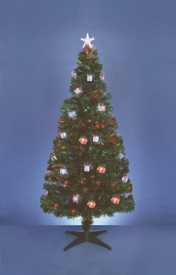 Premier-Fibre-Optic-Tree-with-Colour-Changing-Parcels