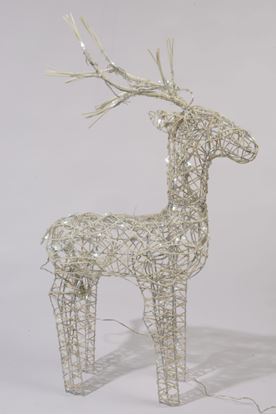 Kaemingk-LED-Wicker-Deer-Cool-White