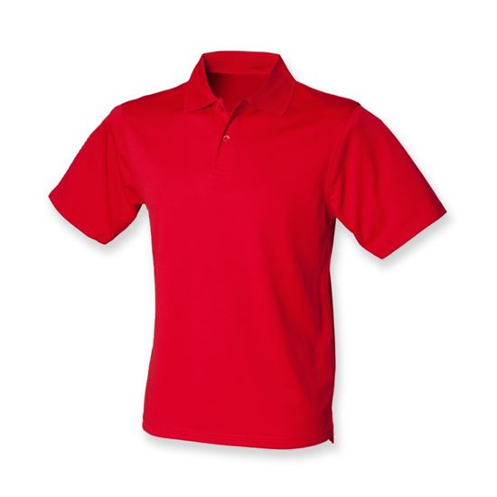 Prestige-Mens-Henbury-Polo-Classic-Red