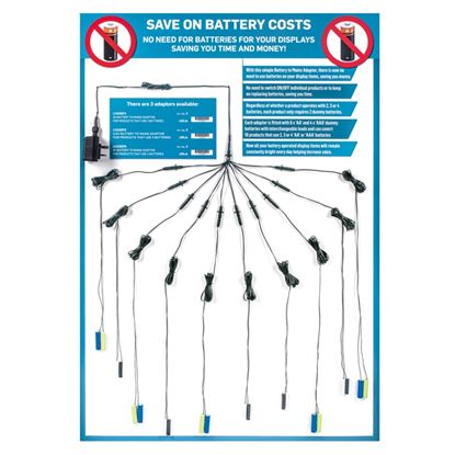 Premier-6v-Battery-To-Mains-Adaptor-For-10-Battery-Operated-Items