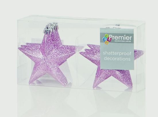 Premier-100mm-Glitter-Stars-Pack-6