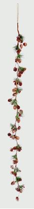 Premier-Natural-Cone-Red-Gold-Berry-Garland