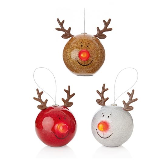 Premier-Battery-Operated-Glitter-Reindeer-Ball