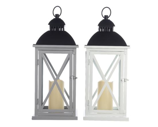 Kaemingk-LED-Metal-Lantern-With-Timer