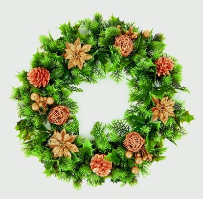 Premier-Poinsettia-Wreath