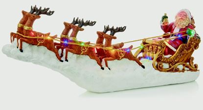 Premier-Lit-Santa-With-Sleigh--Reindeers