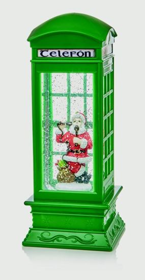 Premier-Green-Telephone-Box-With-Santa