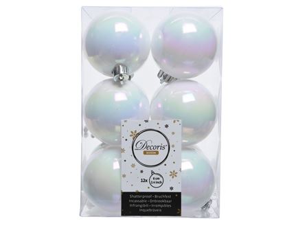 Kaemingk-Shatterproof-Plain-Baubles-Pack-12