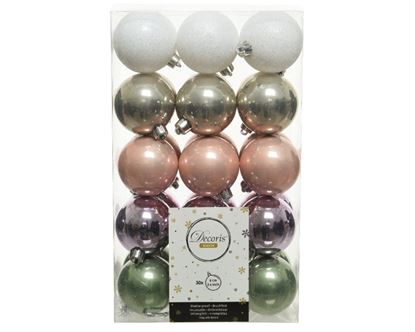 Kaemingk-Shatterproof-Baubles-Pack-30