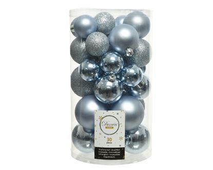 Kaemingk-Shatterproof-Baubles-Tube-30