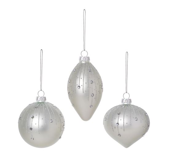 Premier-Silver-Matt-Bead-Bauble