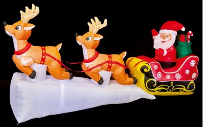 Premier-Inflatable-Santa-Sleigh