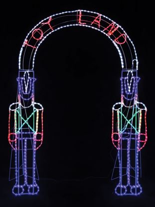Premier-Toyland-Soldier-Arch-Rope-Light