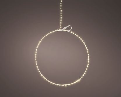 Kaemingk-Micro-125-LED-Metal-Circle-Frame-Light