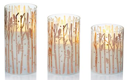Premier-Printed-Glass-Candle-Woodland-Rose-Gold