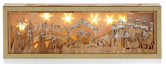 Premier-Nativity-Wood-Scene-10-Warm-White-LEDs