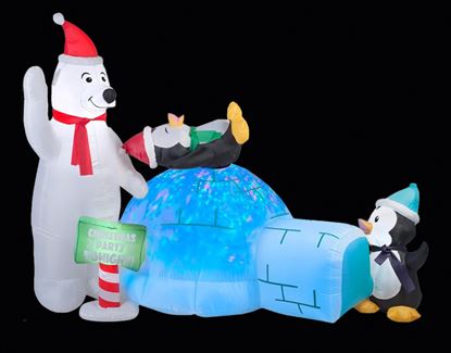 Premier-Inflatable-Igloo-Polar-Bear-Penguin