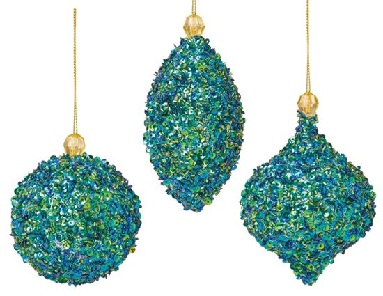 Premier-Glitter-Pearl-Sequin-Bauble-Green