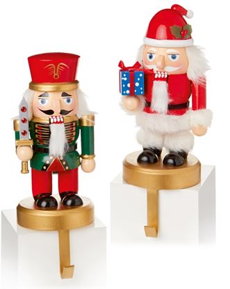 Premier-Wooden-Santa-Nutcracker-Stocking-Holder