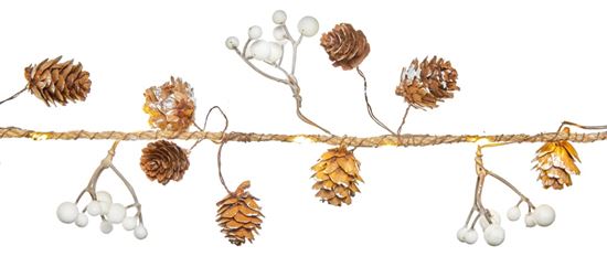 Premier-Lit-Rustic-Rope-Garland-Pine-Cones