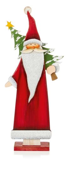 Premier-Slim-Wood-Santa-Holding-Tree