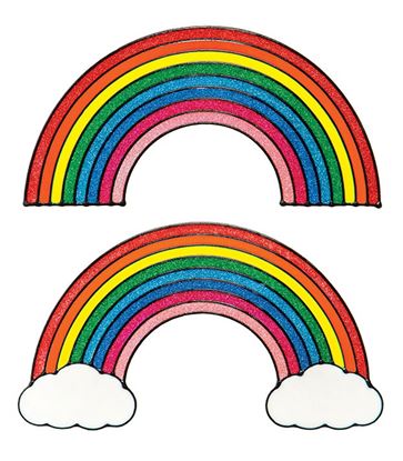 Premier-Glitter-Rainbow-Window-Clings