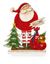 Premier-Wood-Santa-Welcome-Sign-On-Base