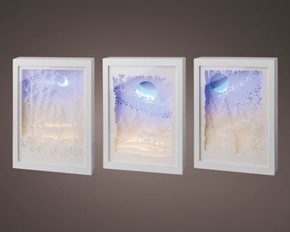 Kaemingk-LED-Frame-Paper-Scene-Assorted