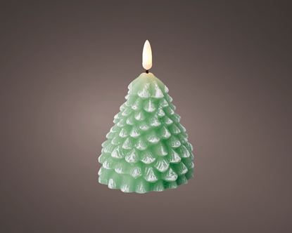 Lumineo-LED-Wax-Green-Tree-Candle