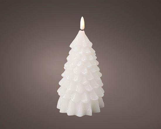 Kaemingk-LED-Wax-Tree-Candle-White-10x18