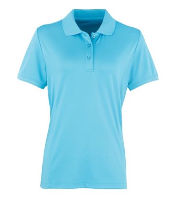 Pencarrie-Ladies-Turquoise-Polo