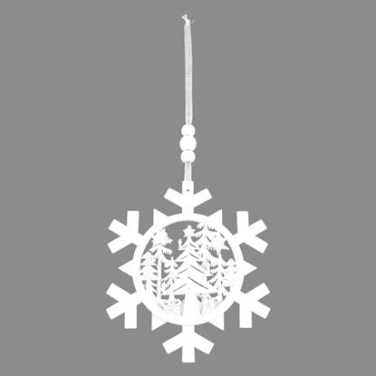 Davies-Products-Wooden-Snowflake-Tree-Dec