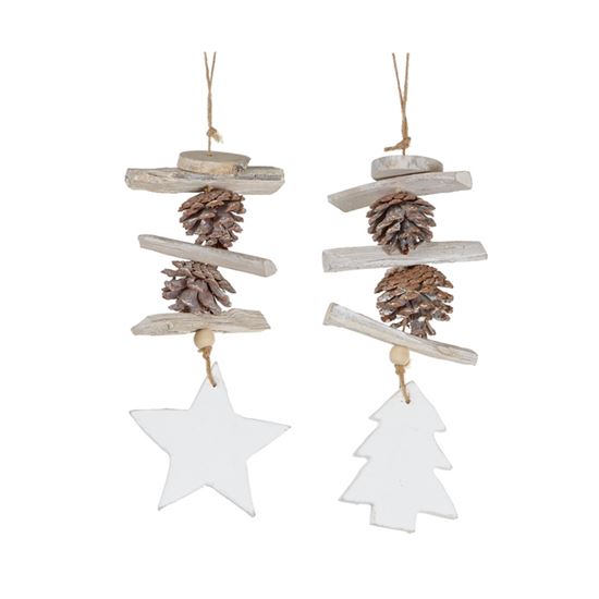 Premier-Rustic-Pine-Cone-Hanger-Star-Tree