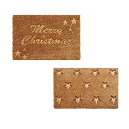 Premier-Relief-Door-Mat-Stars-Merry-Christmas