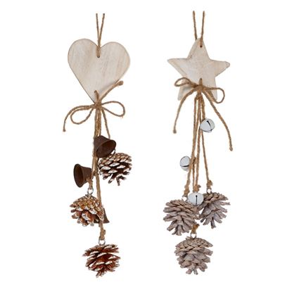 Premier-Pine-Cone-Tassel-White-Washed-Wood