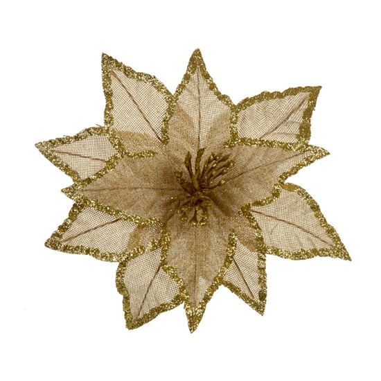 Premier-Jute-Glitter-Poinsettia-With-Clip