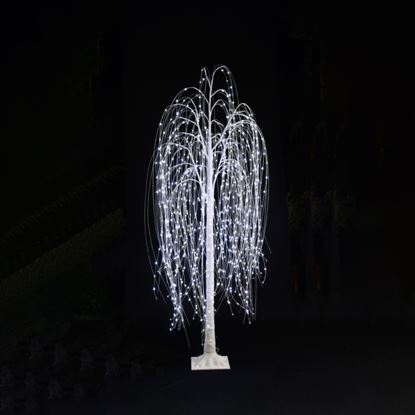 Premier-864-LED-White-Glitter-Willow-Tree