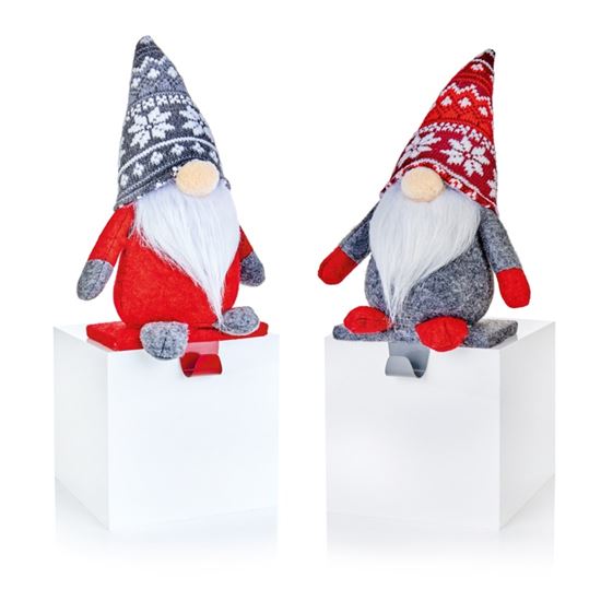 Premier-Plush-Gnome-Stocking-Holder-Hat