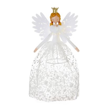 Premier-Lit-White-Angel-Topper-With-Fibre-Optic-Wings