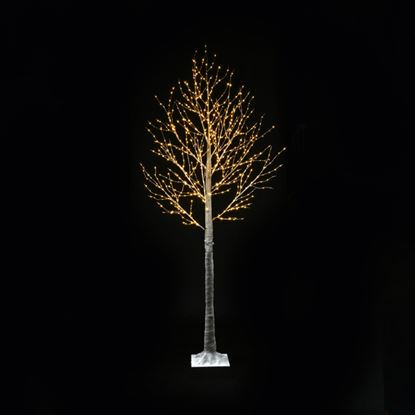 Premier-750-Micro-LED-Brown-Tree-With-Snow