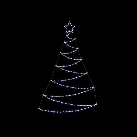 Premier-140-LED-Multi-Action-Ultrabrights-Wavy-Tree