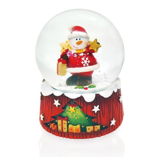 Premier-Snowman-Waterglobe-Tree-Star-Base