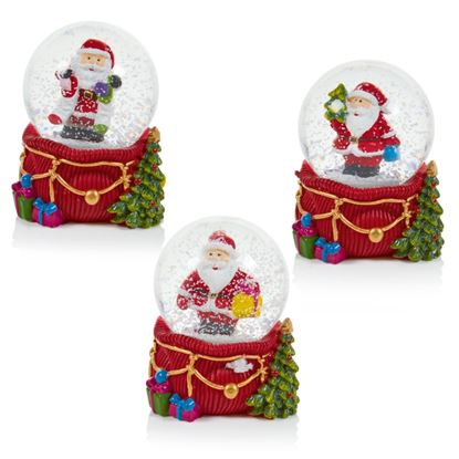 Premier-Santa-With-Sack-Waterglobe