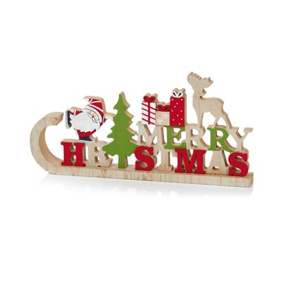 Premier-Wooden-Merry-Christmas-Table-Decoration