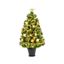 Premier-Burst-Fibre-Optic-Tree-With-Gold-Baubles