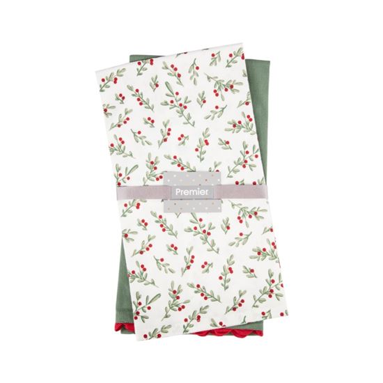 Premier-Holly-Berry-Tea-Towels