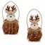 Premier-Brown-Fluffy-Reindeer-Felt-Bag