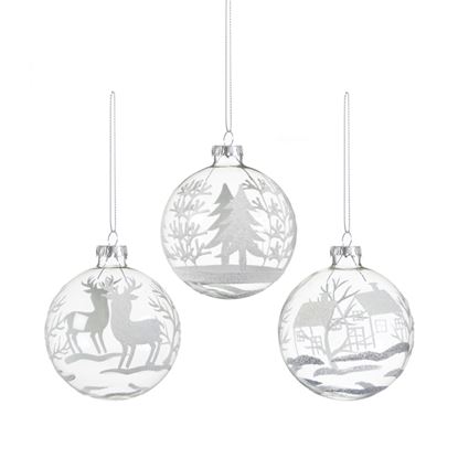Premier-White-Design-On-Clear-Bauble