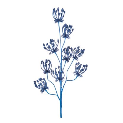 Premier-Blue-Glitter-Flower-Stem