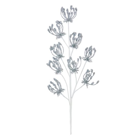 Premier-Silver-Glitter-Flower-Stem